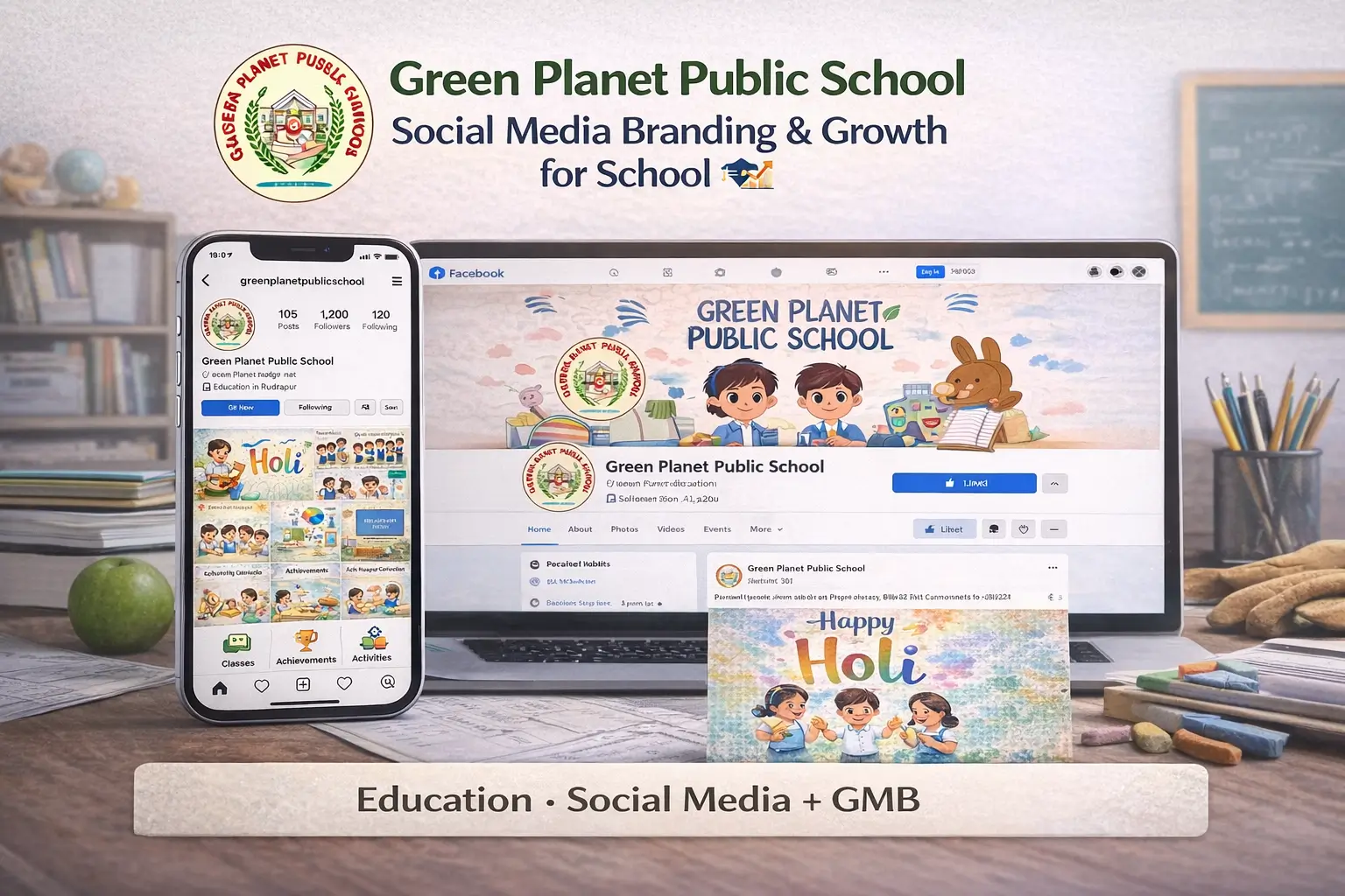 Case Study: Helping a Rudrapur School Get Found by Parents Through Google and Social Media